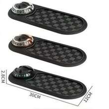 Multi-Functional Car Anti-Slip Mat With Phone Holder, Universal Dashboard Non-Slip Pad With Phone Stand, Fashion Glasses Storage, Parking Card And Storage Tray, An All-In-One Car Dashboard Organizer For Navigation, Phone, Glasses And Small Items, Durable Non-Slip Silicone Pad Suitable For Most Vehicles, Neat And Orderly Dashboard Storage Solution - A - View 7
