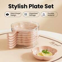 Seasoning Dishes & Bottles - Pink - View 1