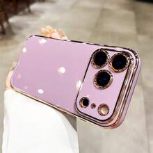 1 chiếc ốp lưng Hadaasi màu tím mạ điện 6D bằng silicon lỏng cao cấp, siêu mỏng, mềm mại, bảo vệ toàn diện camera, chống trầy xước, chống bám vân tay, mỏng và có thể tháo rời. Ốp lưng tương thích với Apple 17Pro/17ProMax/Air/17/17E, Galaxy S26Ultra/S26Plus/S26/S26Edge/S26Pro/S25Ultra/S25Plus/S25/S25Edge/S25FE, phiên bản quốc tế, không phải phiên bản nội địa. - Màu tím - Xem 4