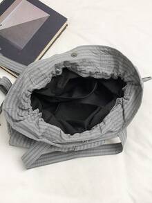 男女通用旅行背包，两用手提包/单肩包，笔记本电脑包，防水隔层，大容量，多口袋，休闲纯色，适合旅行、度假、上学、商务出行，也是情人节、圣诞节、万圣节的理想礼物。 - 彩色 - 查看 9