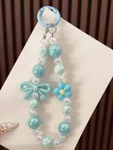 1个时尚优雅蝴蝶钥匙扣 | 亚克力和铁材质，非常适合挂在女士包包上、车钥匙上，也是节日礼物的理想之选 - 彩色 - 查看 1