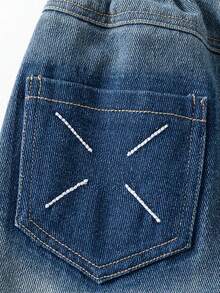 Pantaloni da uomo - Blu Navy - Visualizzare 4