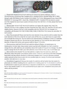 GLDYTIMES 8.5x2.0 Solid Tire, 50/75-6.1 Scooter Tire 8 1/2x2 Inch Replacement Tire, Fit For Isinwheel S9 Pro IScooter I9/ I8 Electric Scooter, Explosion-Proof Wheel, Red 2pcs - Red - View 1