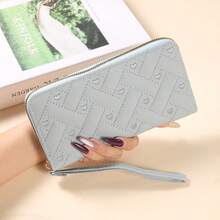 New Embroidered Long Wallet & Phone Pouch - Multicolor - View 14