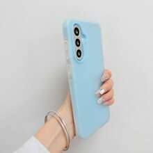 Luxury Candy 2合1 啞光硬殼手機保護殼，適用於 S26 Ultra S25 Ultra A57 A37 A56 A55 A54 A53 A35 A17 A07 A27 A36 A26 A16 S25 FE - 藍色 - 查看 9