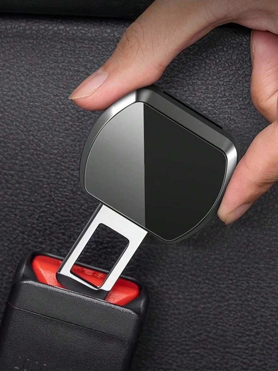 1/2PCS Car Seat Belt Clip Extension Alloy Car Safety Seatbelt Lock Buckle Seatbelt Extender Converter Car Seat Accessories
