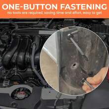 50/100个尼龙通用电缆扎带扣销和纽扣自锁固定电缆扎带电线紧固带 - 黑色 - 查看 8