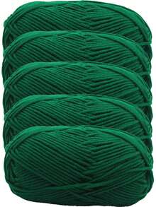 5 cuộn/250g sợi mềm - Sợi đan và móc thủ công mềm mại và ấm áp, thích hợp cho mũ, quần áo, khăn quàng cổ, chăn, khăn choàng - Nhiều màu sắc để lựa chọn - Tuyệt vời cho những người đam mê đan và móc - Món quà hoàn hảo cho người yêu thích thủ công - Nhiều kiểu dáng - Xem 43