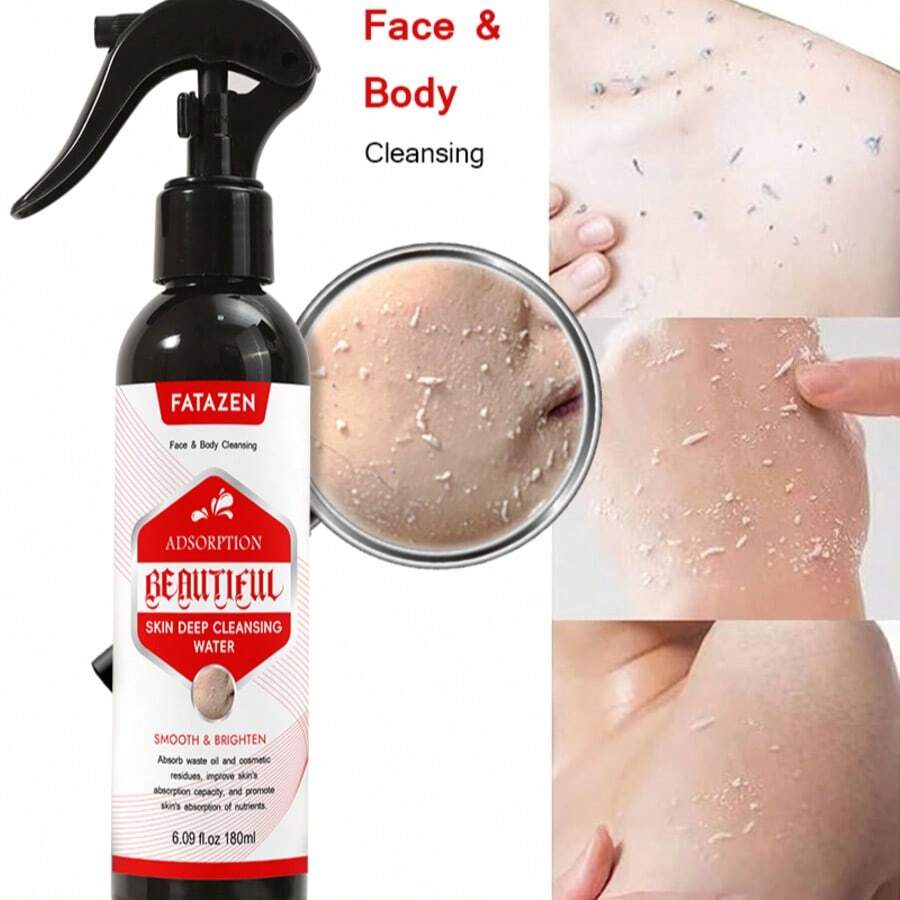 FATAZEN 180毫升清爽去角质喷雾，温和去除死皮，滋养肌肤，适合所有肤质