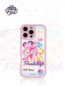 Hasbro MY LITTLE PONY Official Genuine Cartoon Girly Anti-Fall Anti-Slip Phone Case Suitable For Apple 17, 17 Air, 17 Pro, 17 Pro Max, Android Models Galaxy A Series, Galaxy S Series, Apple 11 Series, 12 Series, 13 Series, 14 Series, 15 Series, 15 Pro Max, 16 Pro, 16 Pro Max, X, XR, XS Max - Pink 8 - View 3