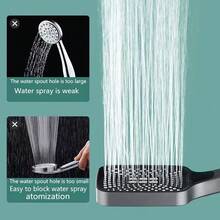 Adjustable Shower Head 3 Mode Rainfall Shower Large Flow Showerhead High Pressure Water Saving Shower Mixer Bathroom Accessories - Single Shower - View 6
