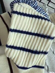 1 双独特设计的中筒袜，春秋季时尚单品 - 彩色 - 查看 4