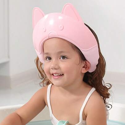 Cartoon Shower Caps For Washing Hair And Bathing, Adjustable Size For A Snug Fit, Designed To Prevent Water From Entering During Showers, Soft And Comfortable, Easy To Clean And Durable