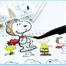 SNOOPY 1pc The 2026 New Popular Shaped Roll Up Sticker, With Cute And Attractive Appearance, Can Be Easily Filled! The Alien Design Is Extremely Innovative, With Fresh And Healing Patterns, Easy To Paste, And Versatile In Use. - Multicolor - View 8