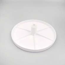 Base Giratoria para Pasteles Inclinable de Plástico de Grado Alimenticio de 10 Pulgadas, Plato Giratorio Desmontable Antideslizante y Ligero para Repostería, Herramienta para Decoración de Pasteles para Uso Doméstico y Principiantes - Ver 10