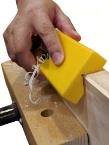 45 Degree Bevel Tool, Made Of Plastic, Non-Electric Manual Tool, Suitable For Wood And Drywall, Woodworking Angle Ruler For Woodworking Edge And Corner Leveling - Multicolor - View 3