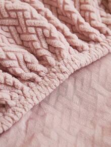 1件装提花沙发套，客厅短绒沙发套，弹性加厚防滑沙发套，适用于客厅、卧室、户外沙发，保护沙发免受宠物污渍侵害，四季通用，适用于L型单人沙发、躺椅以及1/2/3/4人沙发，可拆卸机洗。 - 粉色 - 查看 8