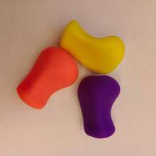 1pc Ergonomic Pencil Grip Holder, Universal Writing Aid Tool For Right And Left Handed, Colorful Back To School - Multicolor - View 16