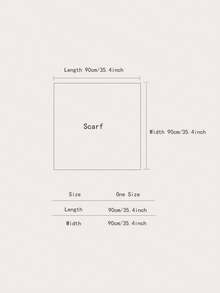 1条百搭复古佩斯利花纹印花围巾 - 藏青色 - 查看 5