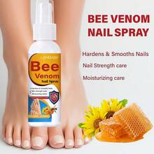 蜂毒指甲喷雾，强韧光滑指甲，强效护理，滋润指甲，修复美化指甲，便捷喷雾设计，使用方便，适合日常护理，50毫升 - 查看 3