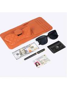 Car Sunshade Organizer, Multi-Pocket Storage Bag For Car Sunshade - A - View 4