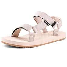 Womens-Sport-Sandals Hiking Sandals With-Arch-Support Webbing-Outdoor-Beach-Water-Sandals For Travel-Walking-Trekking-Camping - màu nâu - Xem 2