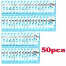 10-50 chiếc bọc bồn cầu dùng một lần, bằng nhựa, chống thấm nước, dùng trong khách sạn, đệm lót bồn cầu, giấy lót bồn cầu, đồ dùng du lịch - A - Xem 12