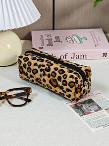 Convenient Cosmetic Bag, Fashion Makeup Brush Storage Pouch, Women's Essential Travel Organizer Bag, Compact & Elegant Pencil Case, Student Stationery Bag, Valentine's Day Gift, Back To School Organizer - Multicolor - View 8