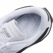 PUMA彪馬 Road Rider 舒適日常 低筒 生活休閒鞋 男女同款 白黑色 - 白黑色 - 查看 9