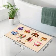 1pc Coffee Pattern Absorbent Drying Mat, Kitchen Decor Coffee Machine Mat, Handmade Coffee Pot Draining Pad, Kitchen Floor Mat, Dining Table Mat, Kitchen Counter Bowl Drying Mat, Breakfast Mat, Anti-Slip Heat-Resistant Draining Mat, Diatomite Draining Mat, Hides Stains, Super Absorbent Kitchen Mat, Easy To Clean Dish Rack Mat, Suitable For Kitchen, Dining Table, Coffee Shop, Bar, Holiday, Party, Home Decor, Holiday Gift - Multicolor - View 14
