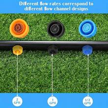 Automatic Drip Irrigation Emitters, Plastic Drip Irrigation System - Pressure Compensating Drip Irrigation System, Adjustable Flow Drippers For Garden Watering, Lawn And Garden Irrigation Equipment, Lawn Watering System | Irrigation | Durable Plastic - Automatic Irrigation Drippers - View 5