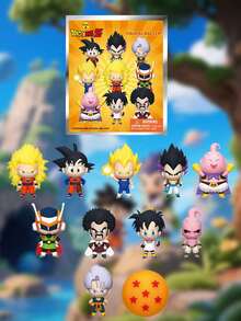 1PC Toei Animation Officially Licensed Blind Box 3D Figurine Bag Clip Charms Blind Bag Anime Figure Keychain Anime Collector Kering Backpack Decor 11 Characters Random One Birthday Gift - Multicolor - View 8