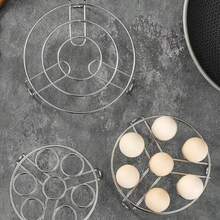 Ultra Mini Steaming Rack 2PCS Different Heights, Egg Steaming Rack Mini Stainless Steel Height Small Leg Rack, Small Cup Pot Holder, Multifunction Steaming Stand Holder - View 5