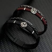 男士复古航海双层编织手链 - 手鐲 - 查看 7