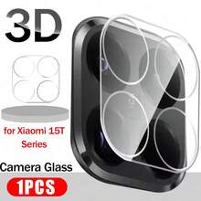 1 Peça Película Protetora de Lente Impressa em Seda Preta, Película Protetora de Lente de Câmera para Xiaomi 15T/15T Pro/14/14T/14 Pro/17, Vidro Temperado 3D HD, Capa de Proteção de Câmera, Cobertura Total, Impressão em Seda Preta, Protetor de Lente de Câmera de Vidro Temperado, Presente de Primavera - Multicolorido - Visão 12