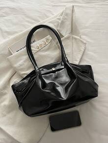 A Retro-Style, Large-Capacity, 2026 New Model, High-End, Stylish And Classic, Versatile Women's Shoulder Bag - Black - View 11