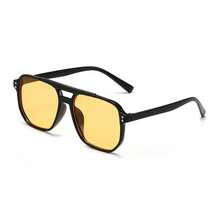 Women's Square Multi-Color Rivet Decor Combination Fashion Eyeglasses, Suitable For Outdoor Activities, Women's Beach Accessories, Summer Beach Vacation, Outdoor, Travel Eyeglass Frames - Multicolor - View 8