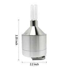 Juego de molinillo de especias de cocina 2.2 pulgadas plateado - Plateado - Ver 3