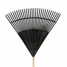 30-Inch Wood And Poly Leaf Rake - Default - View 8