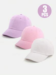 1pc/2pcs/3pcs Baby Boy Baseball Cap, Suitable For 6-24 Months Infants - Solid Color Toddler Sun Hat, Lightweight & Comfortable, Suitable For Baby Boys Playing, Available In Multiple Neutral Colors - Baseball Cap - View 39