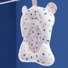 1pc Baby Bath Mat, Sit & Lie Newborn Bathing Mat, Cute Printed Anti-Slip Baby Bath Mat, Bathing Supplies - Multicolor - View 3