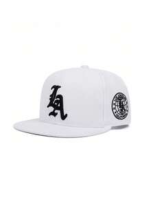 1 buah Topi Baseball Snapback Unisex dengan Bordir Huruf Gothic "LA", Cocok untuk Olahraga Luar Ruangan, Mendaki, Kasual, Streetwear, Tersedia Berbagai Warna - topi bisbol - View 12