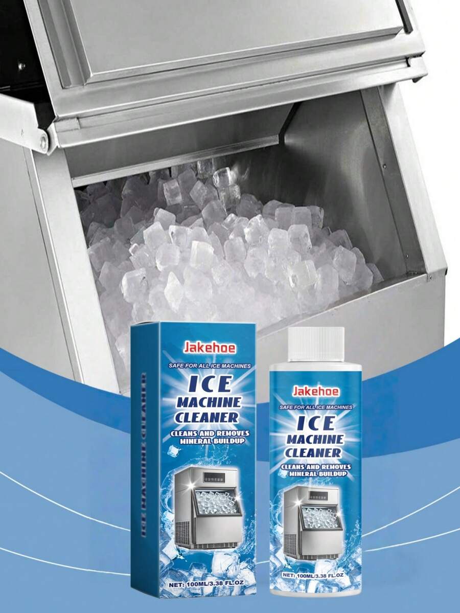 Jakehoe Ice Maker Cleaner, Gentle Daily Cleaning For Home Use, Removes Scale, Odor And Dirt, Maintenance For Ice Maker