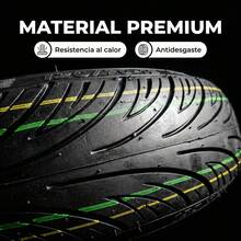 Neumático 120/70-12, adecuado para el tráfico urbano y terrenos irregulares, que ofrece una tracción robusta y una resistencia duradera a los pinchazos, para vehículos de transporte cotidiano. - Negro - Ver 5