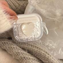 贝壳贴纸耳机套，蝴蝶印花耳机套，IMD耳机保护套，适用于 1/2/3/4/Pro - 白色 - 查看 7