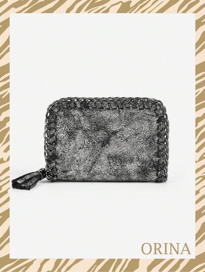 Ny korthållare med dragkedja, flerkortsfack med hög kapacitet för ID, körkort, visitkort, bankkort, myntväska, flerskiktad korthållare för män och kvinnor