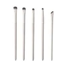 5 Cloud Porcelain Eye Makeup Brush Set Eyeshadow Brush Smudge Brush Aegyo Sal Blade Eye Detail Brush Beauty Tool - 瓷白5支套刷 - 查看 1