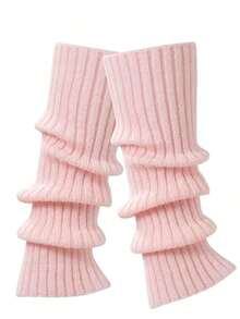 1Pair Leg Warmers Women, Cute Knit Leg Warmer Socks Dance, Fall / Winter - Multicolor - 查看 12