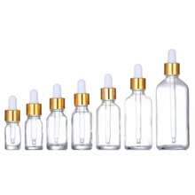 1 Set Of 2pcs Refillable 5/10/15/20/30/50/100ML Essential Oil Perfume Liquid Container Dropper Bottles - View 1