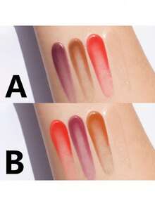 Bộ 4 thỏi son dưỡng môi mini có màu | Dưỡng ẩm, lớp bóng trong suốt | Không bết dính, có thể thoa nhiều lớp | Nhỏ gọn, dễ mang theo, thích hợp làm quà tặng mỹ phẩm. - Nhiều màu - Xem 6